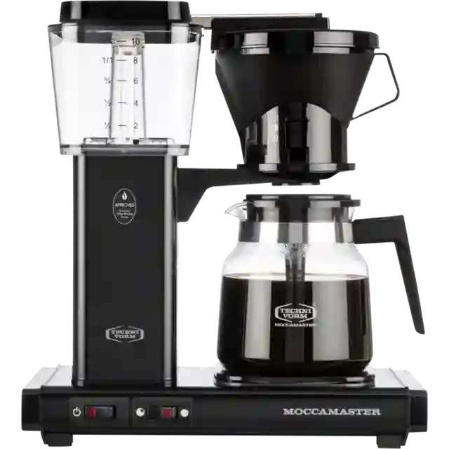 Moccamaster Manual Black Kaffemaskine